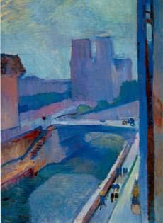 Henri Matisse A Glimpse of Notre Dame in the Late Afternoon oil painting picture